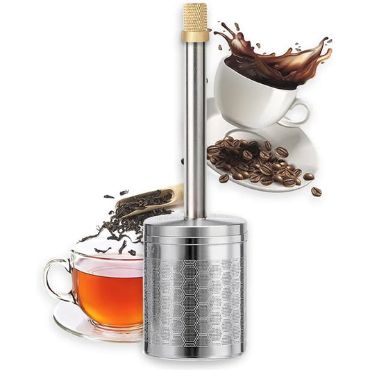Filtru reutilizabil de cafea și ceai din oțel inoxidabil
