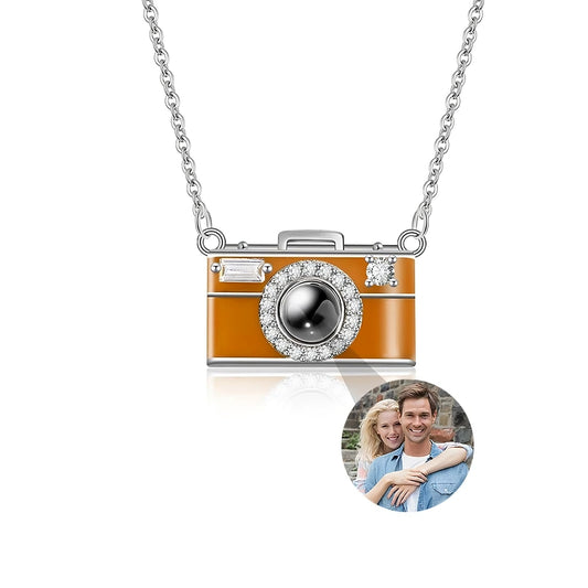 Colier personalizat cu camera foto