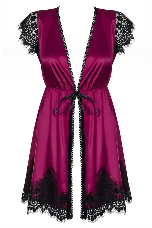 Halat și tanga fuchsia - L/XL